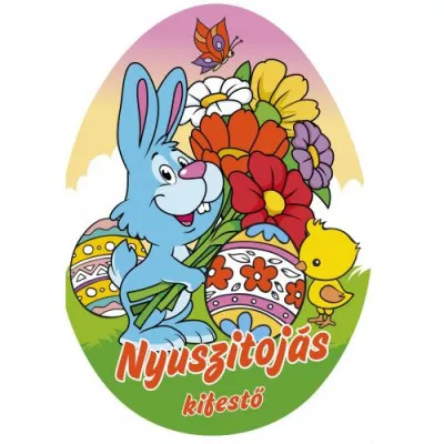 Nyuszitojás kifestő Azonnali szállítás