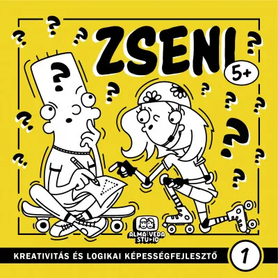 Zseni 1. - Kreativitás és logikai képességfejlesztő Azonnali szállítás