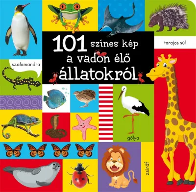 101 színes kép a vadon élő állatokról Gyors kiszállítás