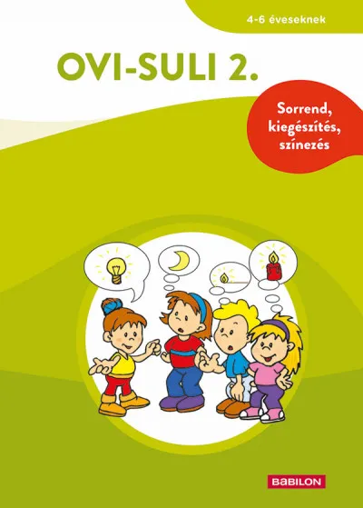Ovi-suli 2. - Sorrend, kiegészítés, színezés Csak ma