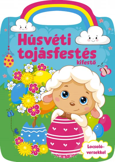 Olcsó Húsvéti tojásfestés - kifestő - Locsoló versekkel