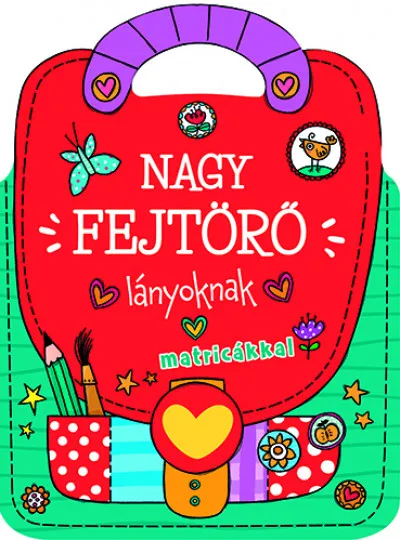 Nagy fejtörő lányoknak - matricákkal Legjobb ár
