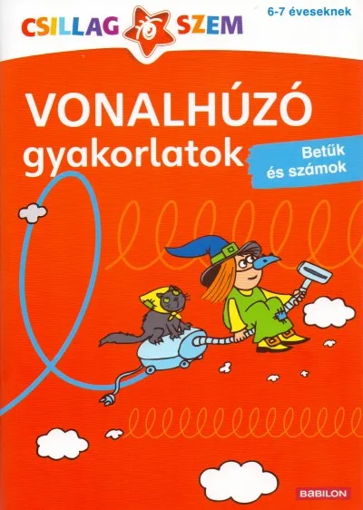 Vonalhúzó gyakorlatok - Betűk és számok - Piros - Betűk és számok Gyors kiszállítás