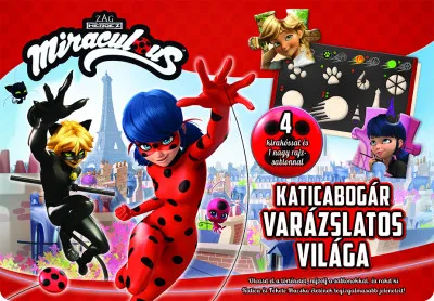 Gyors szállítás Katicabogár varázslatos világa - 4 kirakóssal és 1 nagy rajzsablonnal