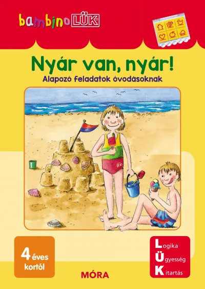 Azonnal elérhető Nyár van, nyár! - Alapozó feladatok óvodásoknak - bambinoLÜK