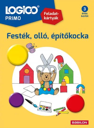 Utolsó esély LOGICO Primo 3219a - Festék, olló, építőkocka