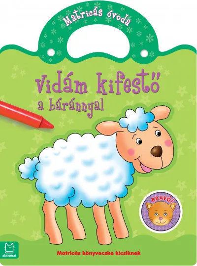 Legnépszerűbb Vidám kifestő a báránnyal - Matricás könyvecske kicsiknek