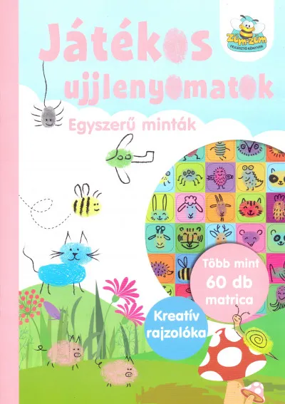Akciós ár Játékos ujjlenyomatok - Egyszerű minták