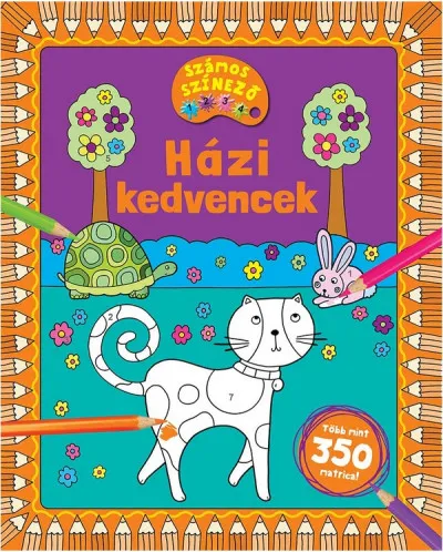 Házi kedvencek - Számos színező Expressz szállítás