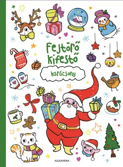 Legjobb ár Fejtörő kifestő - Karácsony