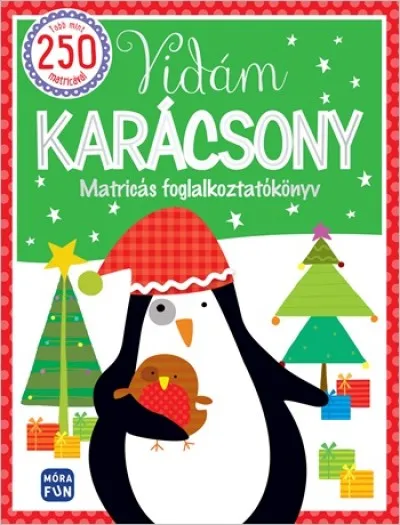 Vidám karácsony - Matricás foglalkoztató Nézd meg most