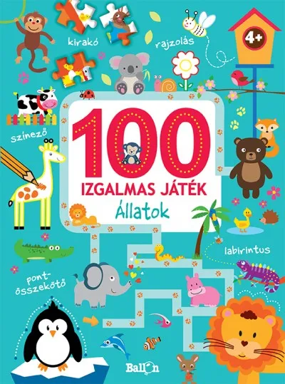 100 izgalmas játék - Állatok Végkiárusítás