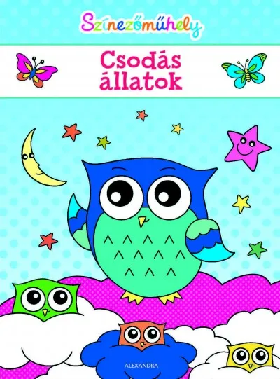 Színezőműhely - Csodás állatok Prémium