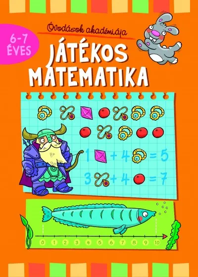 Biztonságos fizetés Játékos matematika - 6-7 éves - Óvodások akadémiája
