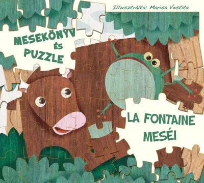 Gyors szállítás La Fontaine meséi - mesekönyv és puzzle