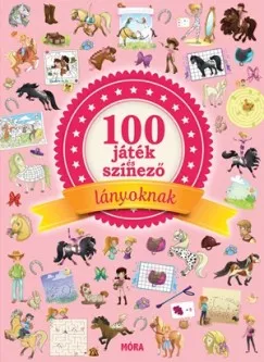 Kedvezmény 100 játék és színező lányoknak