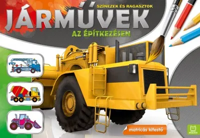 Ajánlat Színezek és ragasztok - Járművek az építkezésen