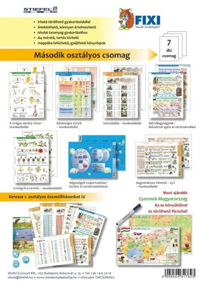 Végkiárusítás Második osztályos tanulói munkalapcsomag