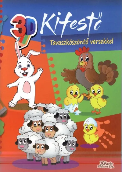 Kiárusítás Tavaszköszöntő versekkel - 3D Kifestő