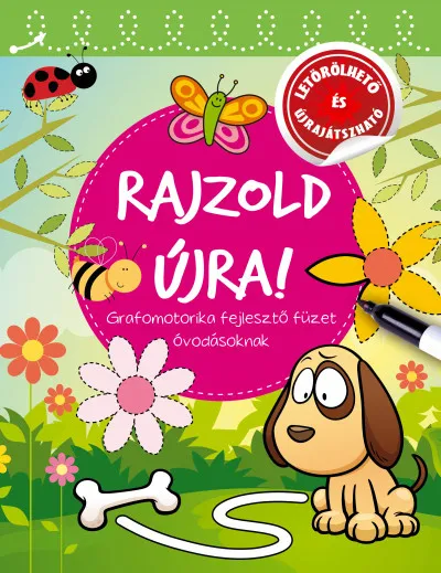 Kedvezményes ár Rajzold újra! - Grafomotorika-fejlesztő füzet óvodásoknak