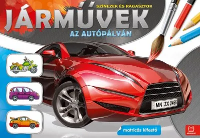 Gyors kiszállítás Színezek és ragasztok - Járművek az autópályán