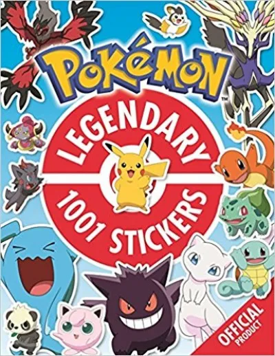 Expressz szállítás Pokémon Legendary 1001 Stickers