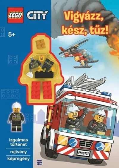Utolsó esély LEGO City - Vigyázz, kész, tűz! - ajándék minifigurával