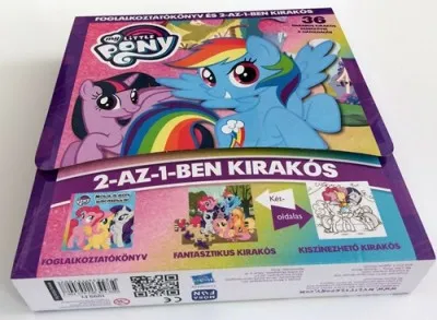 My Little Pony - Foglalkoztatókönyv és 2-az-1-ben kirakós - 36 darabos kirakós színezővel a hátoldalán Utolsó esély
