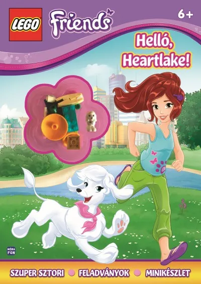 Lego Friends - Helló, Heartlake! - Szuper sztori - feladványok - minikészlet Vásárlói kedvenc