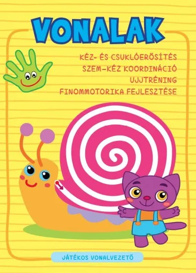 Vonalak - Játékos vonalvezető Különleges ajánlat