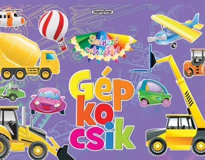 Színező matricákkal - Gépkocsik Árcsökkenés