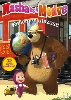 Kiárusítás Mása és a Medve - Kellemes utazást! - 32 színes matricával