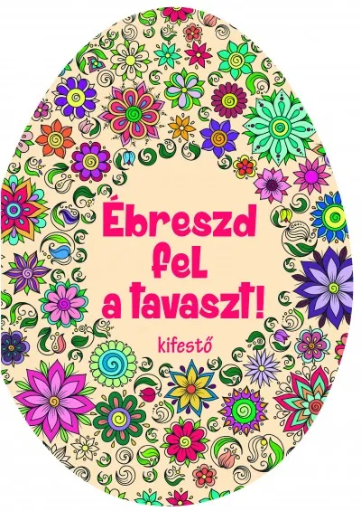 Népszerű Ébreszd fel a tavaszt! - Kifestő