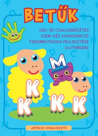 Betűk - Játékos vonalvezető Korlátozott ajánlat