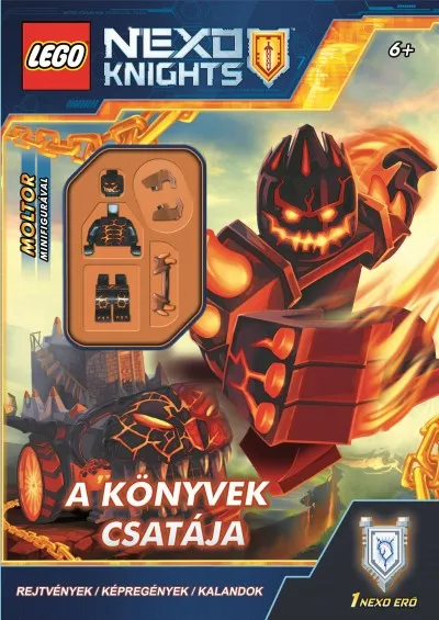 LEGO Nexo Knights - A könyvek csatája / ajándék minifigurával Szuper akció