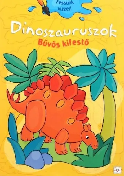 Prémium Dinoszauruszok - Bűvös kifestő