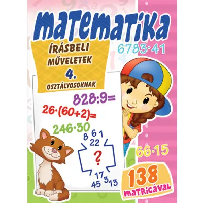 Olcsóbb Matematika - Írásbeli műveletek 4. osztályosoknak