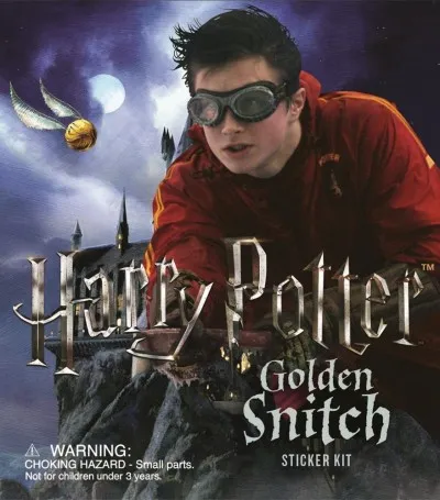 Harry Potter & The Golden Snitch Sticker Kit Vedd meg most