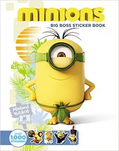 Biztonságos fizetés Minions - Big Boss Sticker Book