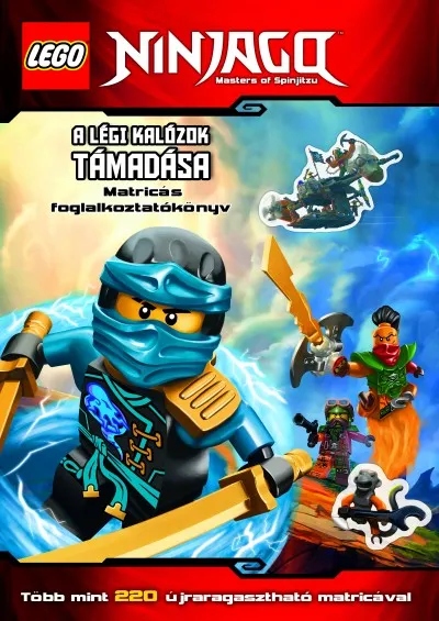 LEGO NINJAGO - A légi kalózok támadása - Matricás foglalkoztatókönyv Szuper ajánlat