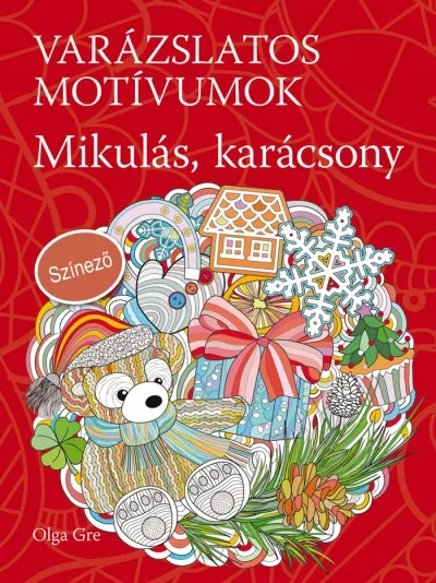 Szuper ajánlat Varázslatos motívumok - Mikulás, karácsony - Színező