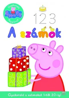 Kiárusítás Peppa Malac - Gyakorold Peppával! - 1, 2, 3... - A számok