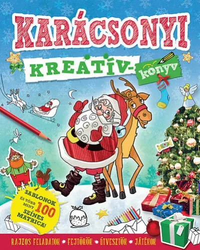 Karácsonyi kreatívkönyv Végkiárusítás