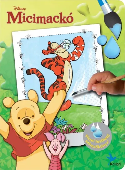 Expressz kézbesítés Disney - Vízzel festhető színezőkönyv - Micimackó
