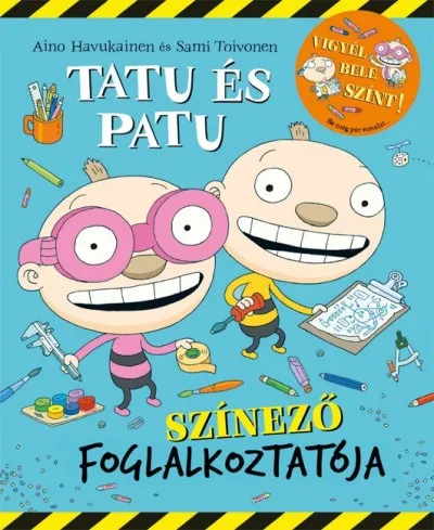 Tatu és Patu színező foglalkoztatója Kedvezményes ár