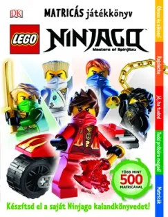 Vedd meg most LEGO Ninjago matricás játékkönyv