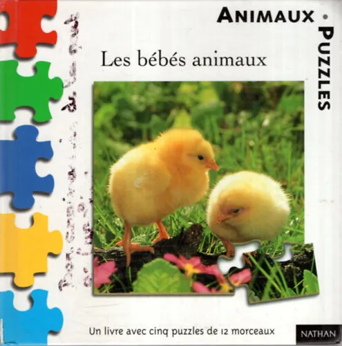 Les bébés animaux - Puzlles ( Bébi állatok puzllekönyv ) Bestseller