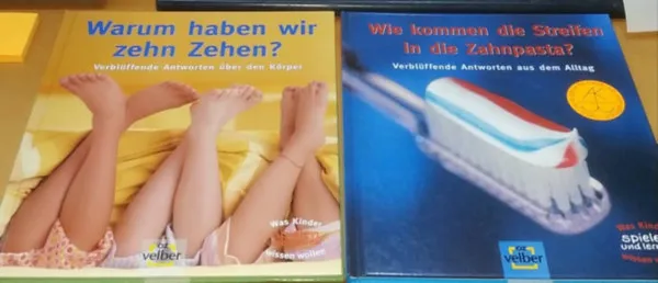 Alacsony ár Warum haben wir zehn Zehen? + Wie kommen die Streifen in die Zahnpasta? (2 kötet)(OZ Verlag)
