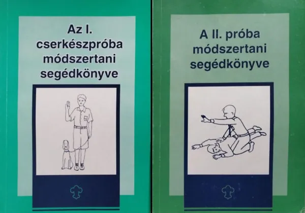 Az I-II. cserkészpróba módszertani segédkönyve (2 kötet) Szezonális akció