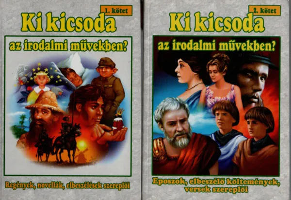 Ki kicsoda az irodalmi művekben? (1-2 kötet.) Szuper ajánlat